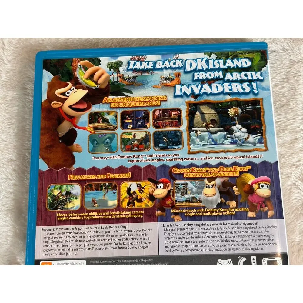 Donkey Kong Country Tropical Freeze Nintendo Selects - Wii U Nintendo
